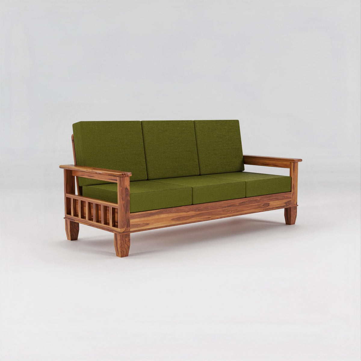 Bhagwati Art Sheesham Wood 5 Seater Sofa Set – Classic Design – view 29
