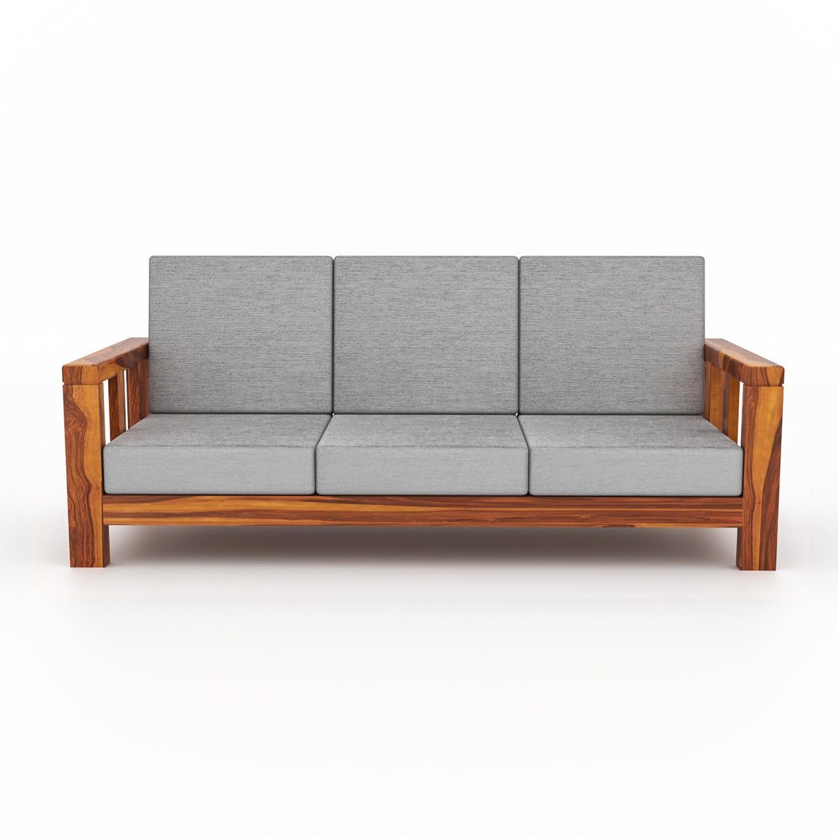 Bhagwati Art Sheesham Wood 7 Seater Sofa Set – Lounge Design – view 5
