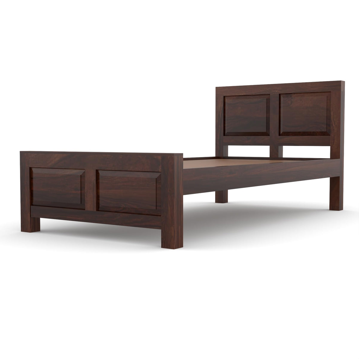 Bhagwati Art Sheesham Wood Single Bed without Storage – 2 Dalla Design – view 14