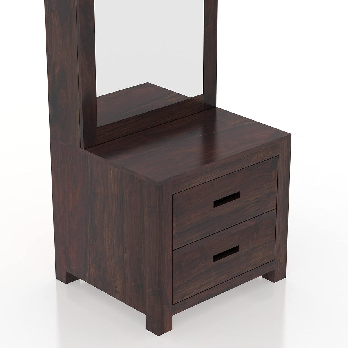 Bhagwati Art Sheesham Wood Dressing Table with Mirror – Armania Design – view 4
