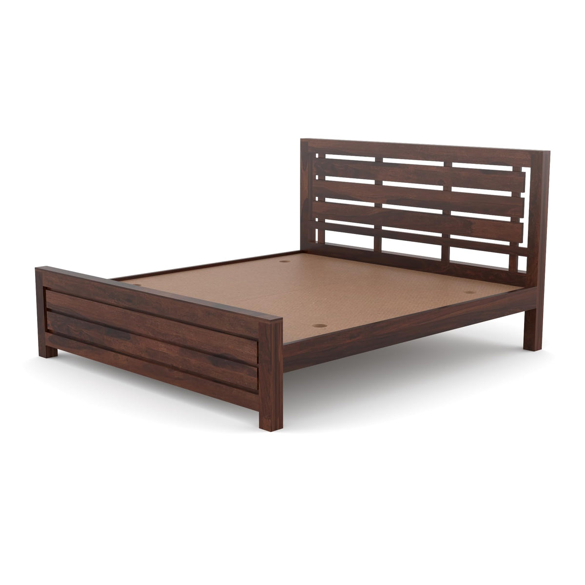 Bhagwati Art Sheesham Wood Bed without Storage – 3 Fanti Design – view 14