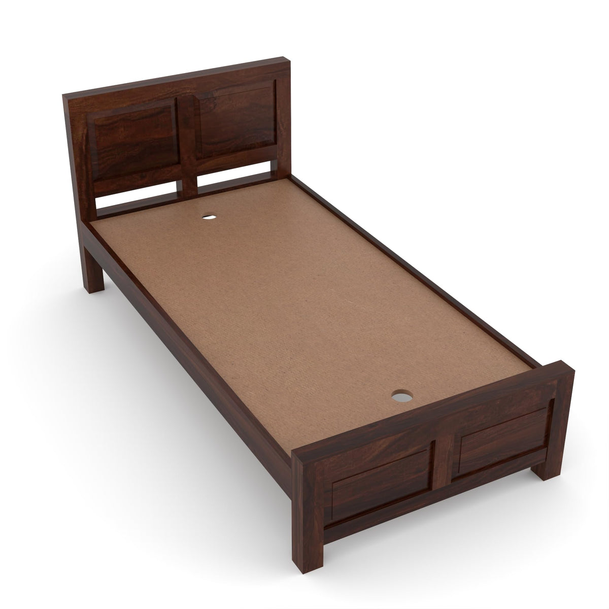 Bhagwati Art Sheesham Wood Single Bed without Storage – 2 Dalla Design – view 11