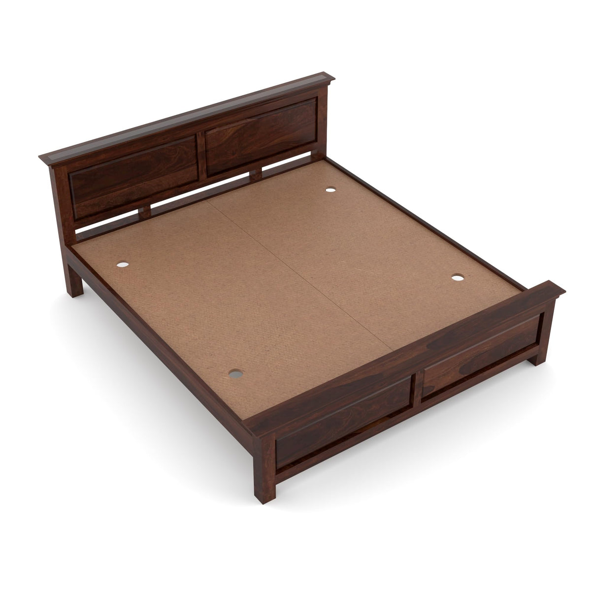Bhagwati Art Sheesham Wood Bed without Storage – 2 Dalla Design – view 13
